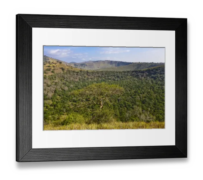 Framed Print : The Crater Area in Queen Elizabeth National Park, Kasese, Uganda, East Africa, Africa Framed Print : The Crater Area in Queen Elizabeth National Park, Kasese, Uganda, East Africa, Africa