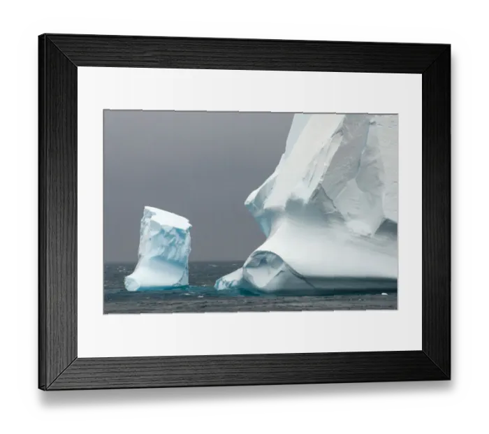 Framed Print : Antarctica. Antarctic Peninsula. Bransfield Strait. Iceberg under stormy skies Framed Print : Antarctica. Antarctic Peninsula. Bransfield Strait. Iceberg under stormy skies