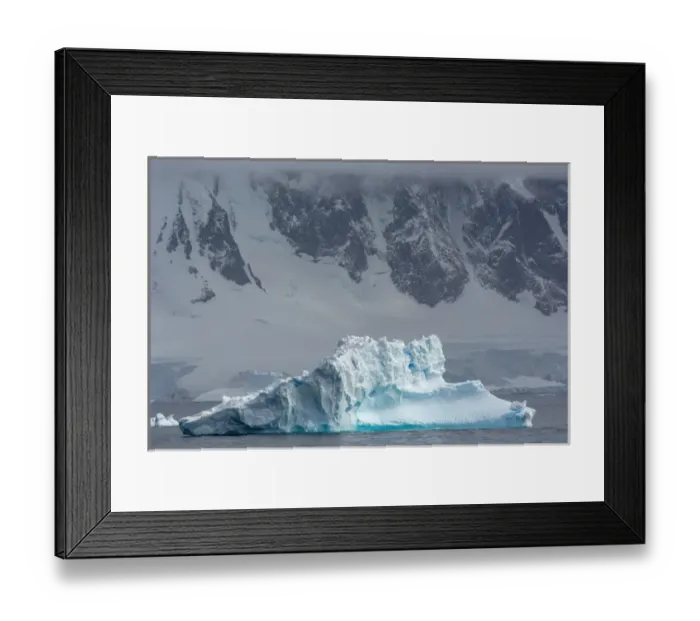 Framed Print : Antarctica. Antarctic Peninsula. Gerlache Strait. Iceberg Framed Print : Antarctica. Antarctic Peninsula. Gerlache Strait. Iceberg