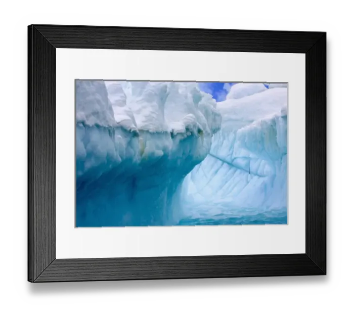 Framed Print : Close up of Iceberg with fluted and honeycomb textures, Gibbs Island, Weddell Sea Framed Print : Close up of Iceberg with fluted and honeycomb textures, Gibbs Island, Weddell Sea