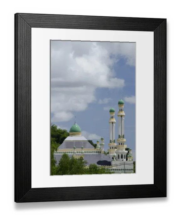 Framed Print : Asia, Borneo, Brunei Darussalam, Bandar Seri Begawan. Historic Water Village, 30 Framed Print : Asia, Borneo, Brunei Darussalam, Bandar Seri Begawan. Historic Water Village, 30