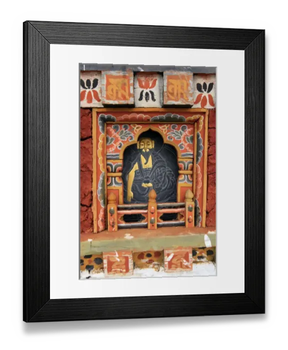 Framed Print : Asia, Bhutan, Thimpu. Detail of Chorten at Dochula Pass Framed Print : Asia, Bhutan, Thimpu. Detail of Chorten at Dochula Pass