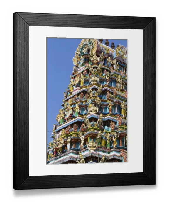 Framed Print : Hindu Temple in (Rangoon) Yangon, (Burma) Myanmar Framed Print : Hindu Temple in (Rangoon) Yangon, (Burma) Myanmar