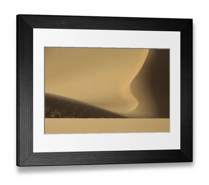 Framed Print : China, Inner Mongolia, Badan Jilin Desert. Abstract of desert shapes and contrasts