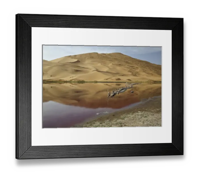 Framed Print : China, Inner Mongolia, Badan Jilin Desert Framed Print : China, Inner Mongolia, Badan Jilin Desert