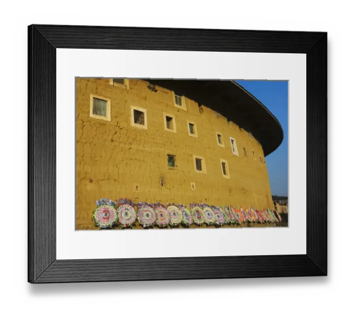 Framed Print : Chengqi Tulou in Gaobei Tulou Cluster, UNESCO World Heritage site, Yongding, Fujian Framed Print : Chengqi Tulou in Gaobei Tulou Cluster, UNESCO World Heritage site, Yongding, Fujian
