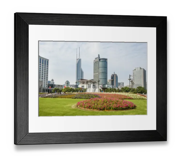 Framed Print : Peoples Square Shanghai, China Framed Print : Peoples Square Shanghai, China