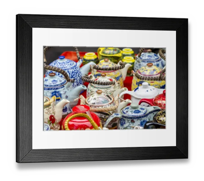 Framed Print : Muslim quarter market Xi an, China Framed Print : Muslim quarter market Xi an, China