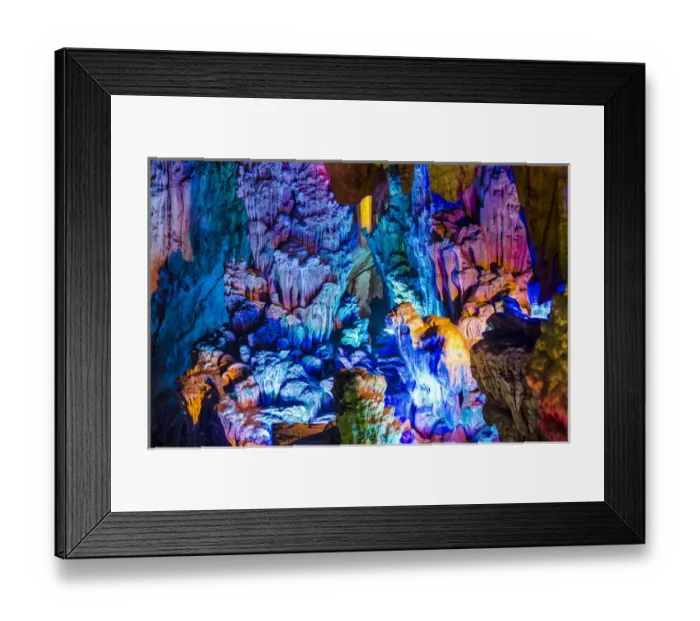 Framed Print : Reed Flute Cave Guilin, China Framed Print : Reed Flute Cave Guilin, China