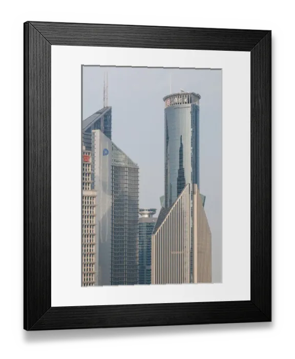 Framed Print : Pudong district Shanghai, China Framed Print : Pudong district Shanghai, China