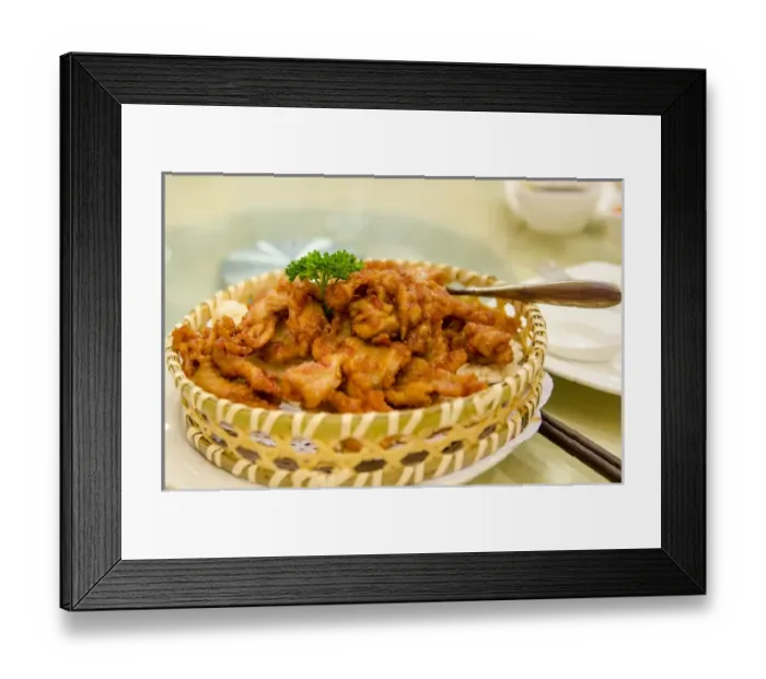 Framed Print : Local cuisine Shanghai, China Framed Print : Local cuisine Shanghai, China
