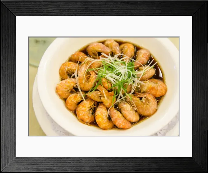 Framed Print : Local cuisine Shanghai, China Framed Print : Local cuisine Shanghai, China