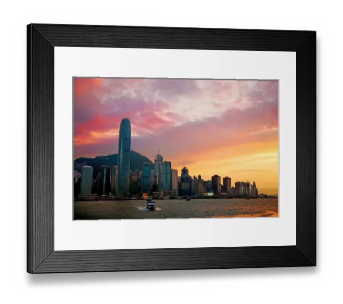 Framed Print : China, Hong Kong, Victoria Harbor, Victoria Peak a seen from a boat in Victoria Harbor Framed Print : China, Hong Kong, Victoria Harbor, Victoria Peak a seen from a boat in Victoria Harbor