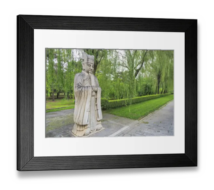 Framed Print : The Ming Tombs, near Beijing, China Framed Print : The Ming Tombs, near Beijing, China