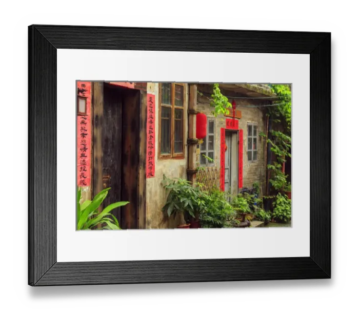Framed Print : Nanfeng Kiln-oldest kiln in China, Foshan, near Guangzhou China