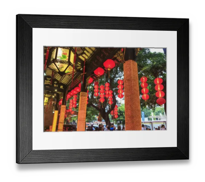Framed Print : Panxi Restaurant, Lichi Bay, Guangzhou, China Framed Print : Panxi Restaurant, Lichi Bay, Guangzhou, China