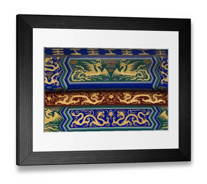 Framed Print : Temple of Heaven Details Dragons Beijing, China Resubmit--In response to comments Framed Print : Temple of Heaven Details Dragons Beijing, China Resubmit--In response to comments
