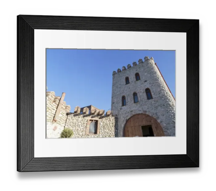 Framed Print : Georgia, Telavi. A stone building at a Telavi vineyard Framed Print : Georgia, Telavi. A stone building at a Telavi vineyard