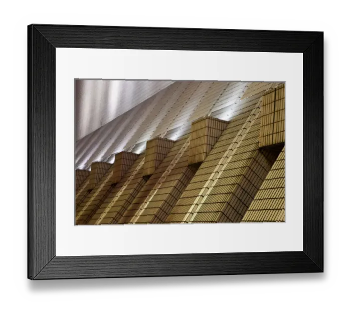 Framed Print : Asia, China, Hong Kong. The side of the Hong Kong Cultural Center at night Framed Print : Asia, China, Hong Kong. The side of the Hong Kong Cultural Center at night