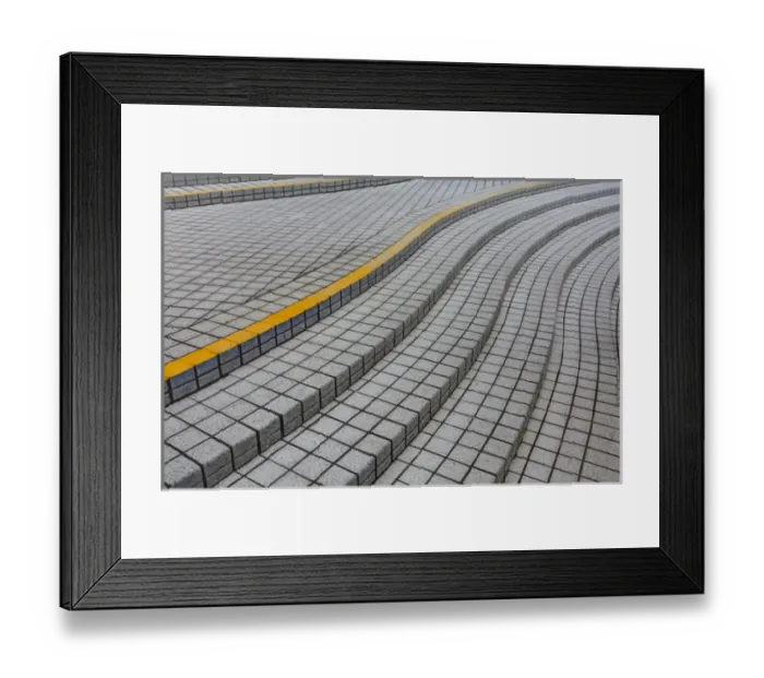 Framed Print : Southeast Asia; China; Hong Kong; Kong Kong City Park with running waterfalls Framed Print : Southeast Asia; China; Hong Kong; Kong Kong City Park with running waterfalls