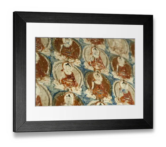 Framed Print : India, Ladakh, Alchi, buddhist wall paintings Framed Print : India, Ladakh, Alchi, buddhist wall paintings