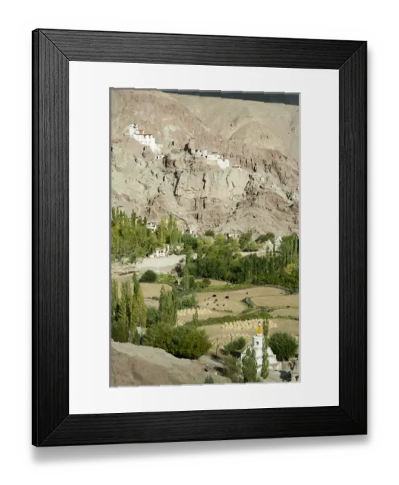 Framed Print : India, Ladakh, Basgo, Basgo Gompa (Monastery) Framed Print : India, Ladakh, Basgo, Basgo Gompa (Monastery)
