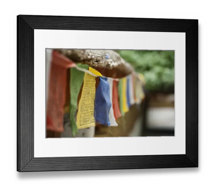 Framed Print : India, Ladakh, Alchi, colorful buddhist prayer flags Framed Print : India, Ladakh, Alchi, colorful buddhist prayer flags