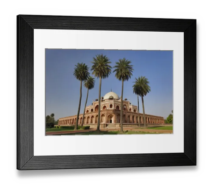 Framed Print : Humayuns Tomb, Delhi, India Framed Print : Humayuns Tomb, Delhi, India