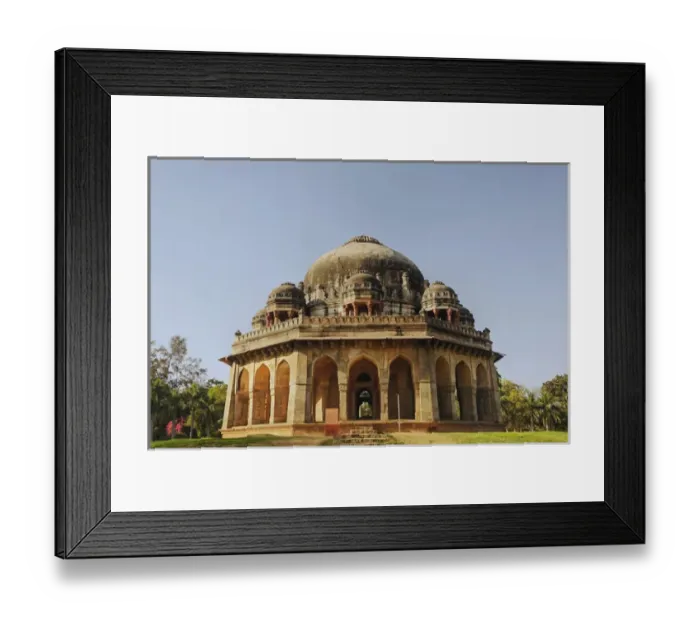 Framed Print : Tomb of Mohammed Shah, Lodhi Gardens, New Delhi, India Framed Print : Tomb of Mohammed Shah, Lodhi Gardens, New Delhi, India