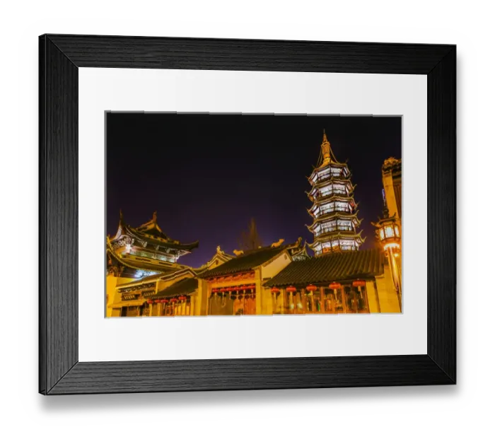Framed Print : Buddhist Nanchang Nanchan Temple Pagoda Tower Wuxi Jiangsu Province, China Framed Print : Buddhist Nanchang Nanchan Temple Pagoda Tower Wuxi Jiangsu Province, China