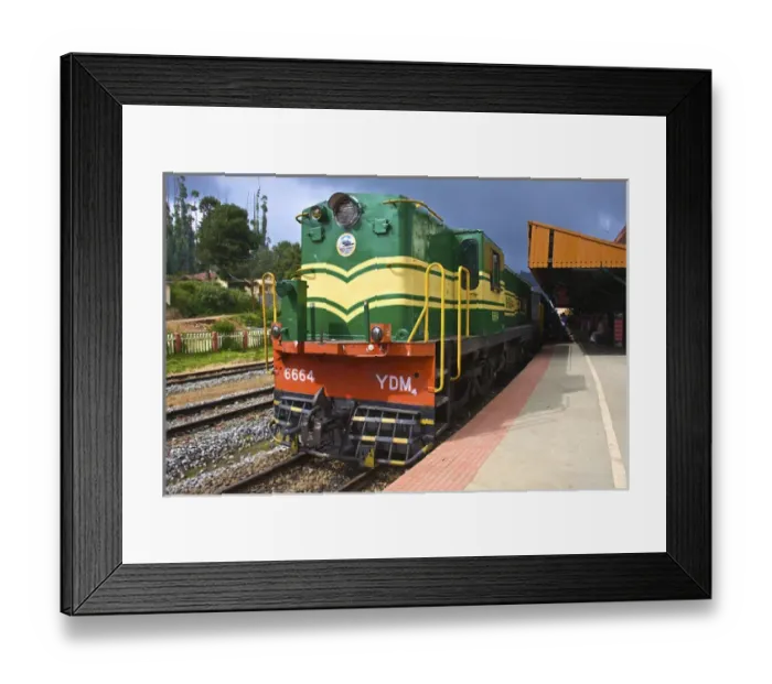 Framed Print : UNESCO, India, Tamil Nadu, Nilgiri Mountains, Heritage Steam Train, Udagamandalam Framed Print : UNESCO, India, Tamil Nadu, Nilgiri Mountains, Heritage Steam Train, Udagamandalam
