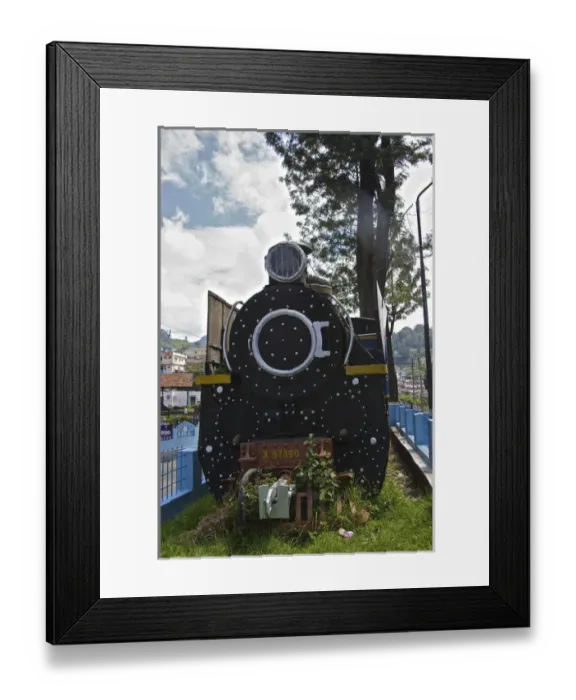 Framed Print : UNESCO, India, Tamil Nadu, Nilgiri Mountains, Heritage Steam Train, Udagamandalam Framed Print : UNESCO, India, Tamil Nadu, Nilgiri Mountains, Heritage Steam Train, Udagamandalam