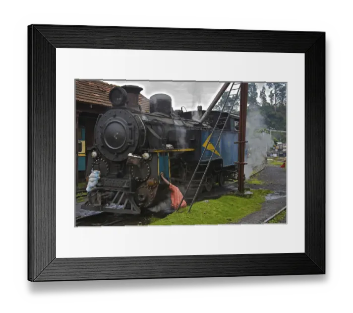 Framed Print : UNESCO, India, Tamil Nadu, Nilgiri Mountains, Heritage Steam Train, Udagamandalam Framed Print : UNESCO, India, Tamil Nadu, Nilgiri Mountains, Heritage Steam Train, Udagamandalam