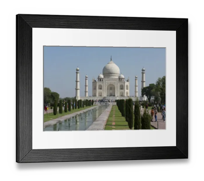 Framed Print : India, Agra, Taj Mahal. Famous landmark memorial to Queen Mumtaz Mahal, circa 1632 Framed Print : India, Agra, Taj Mahal. Famous landmark memorial to Queen Mumtaz Mahal, circa 1632