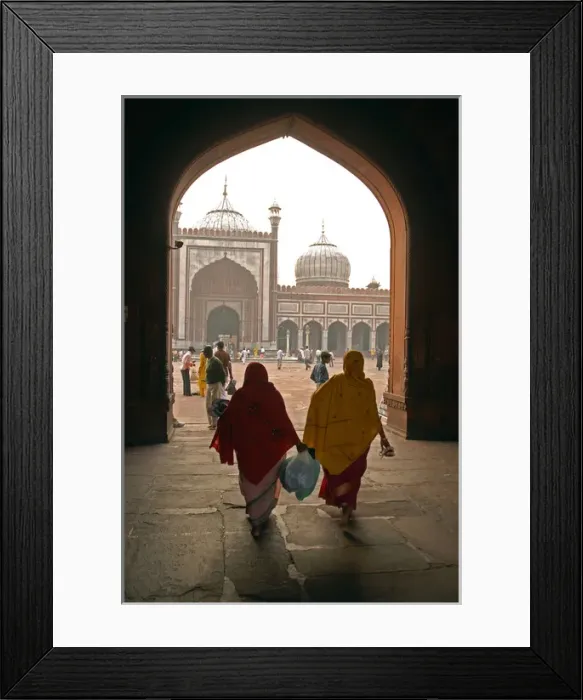 Framed Print : India, Delhi. Commissioned by the Mughal Emperor Shah Jahan, builder of the Taj Mahal Framed Print : India, Delhi. Commissioned by the Mughal Emperor Shah Jahan, builder of the Taj Mahal