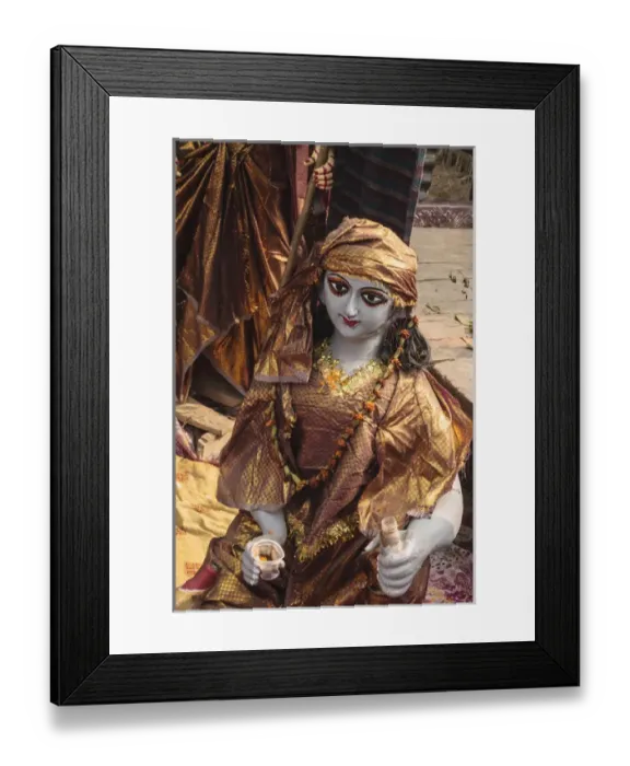 Framed Print : India, Odisha, Subarnapur District, Subarnapur, Decorated statue during Sonepur Cattle Framed Print : India, Odisha, Subarnapur District, Subarnapur, Decorated statue during Sonepur Cattle