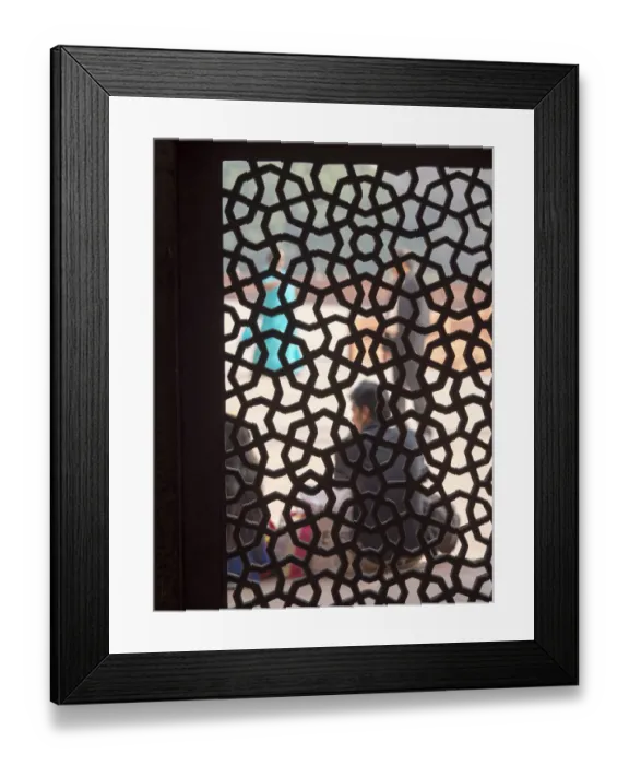 Framed Print : Interior of Humayuns Tomb, New Delhi, India