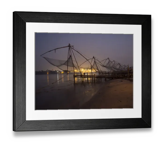 Framed Print : Fishing boat and crane at Cochin, Kerala, India Framed Print : Fishing boat and crane at Cochin, Kerala, India