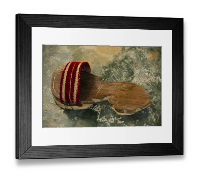 Framed Print : Auniati Satra, Majuli Island, Assam State, northeast India, one traditional Indian sandal Framed Print : Auniati Satra, Majuli Island, Assam State, northeast India, one traditional Indian sandal