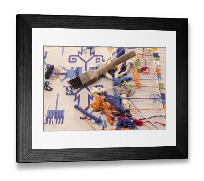 Framed Print : Asia, India, Rajasthan, Udaipur. Street weaving and embroidery market Framed Print : Asia, India, Rajasthan, Udaipur. Street weaving and embroidery market
