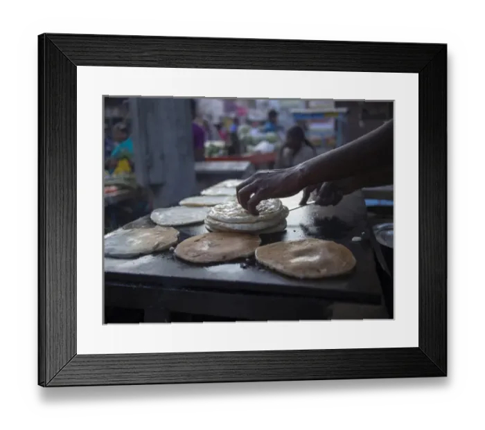Framed Print : Bits of dougH are rolled into mounds Tto be cooked in Bangalore, Karnataka, India Framed Print : Bits of dougH are rolled into mounds Tto be cooked in Bangalore, Karnataka, India