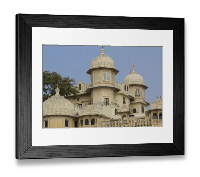 Framed Print : Asia, India, Rajasthan, Udaipur. City Palace of the Majarajah
