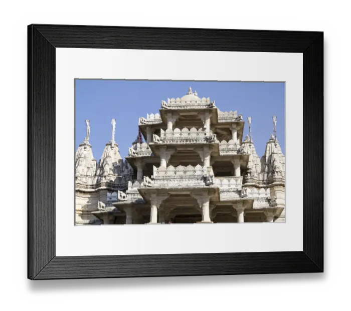Framed Print : Asia, India, Rajasthan, Udaipur, Jagdish temple