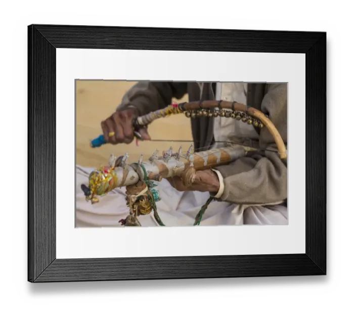 Framed Print : Asia, India, Rajasthan, Manvar, desert, sand dunes