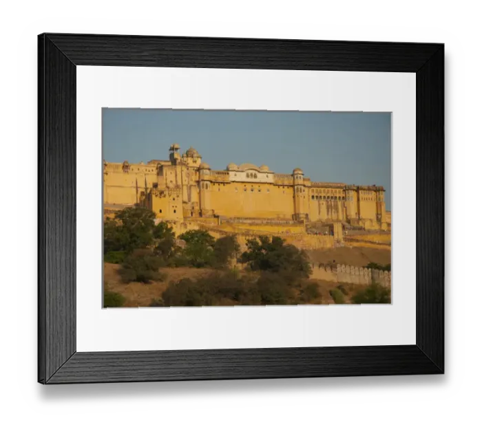 Framed Print : Amber Fort, Jaipur, Rajasthan, India