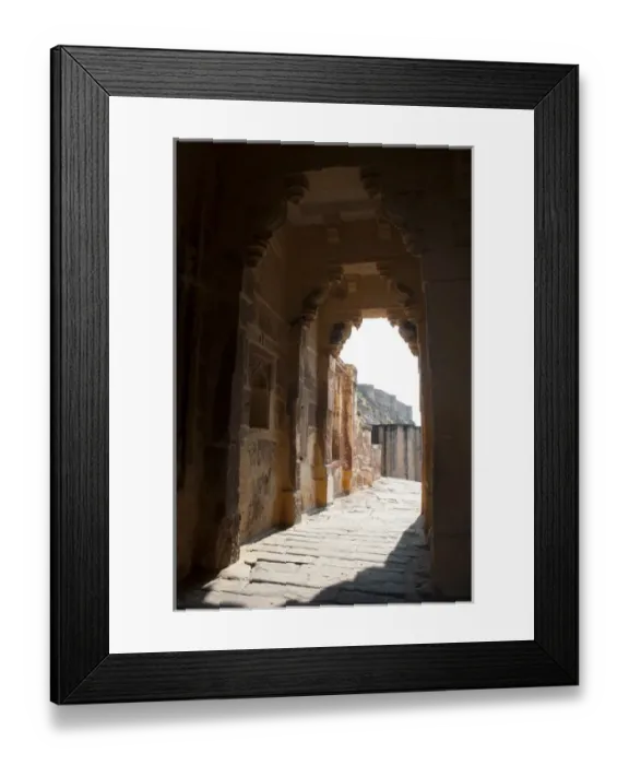 Framed Print : Archway, Mehrangarh Fort, Jodhpur, Rajasthan, India Framed Print : Archway, Mehrangarh Fort, Jodhpur, Rajasthan, India