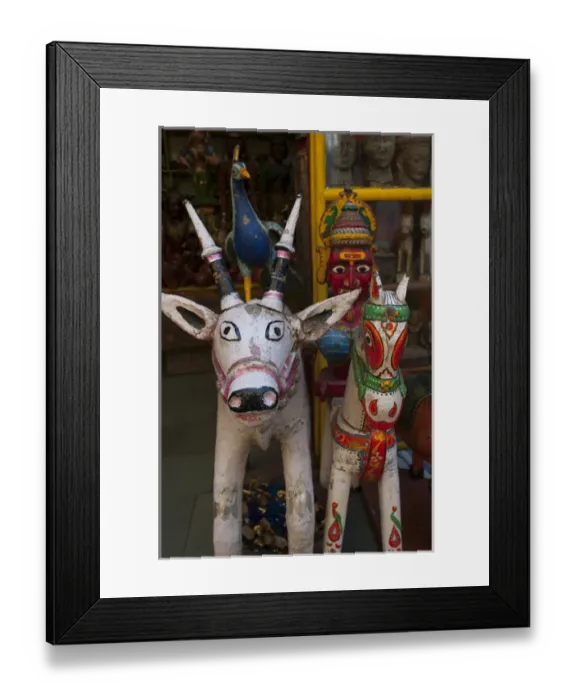 Framed Print : Colorful local handicrafts, Pushkar, Rajasthan, India Framed Print : Colorful local handicrafts, Pushkar, Rajasthan, India