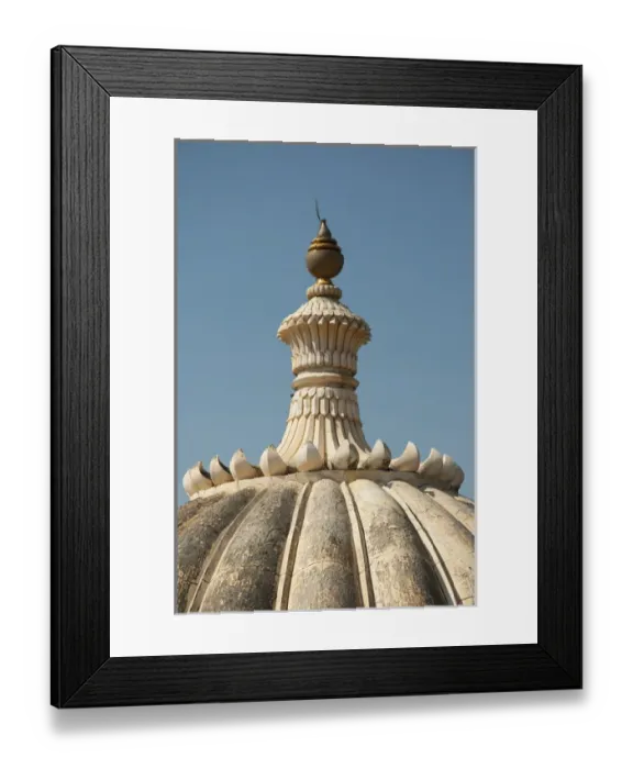 Framed Print : Fluted dome on Kumbhalgarh Fort, Kumbhalgarh, Rajasthan, India