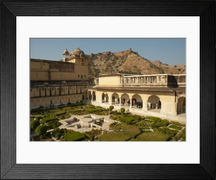 Framed Print : Garden in the Mughal style, Third Courtyard, Amber Fort, Jaipur, Rajasthan, India Amber Fort Framed Print : Garden in the Mughal style, Third Courtyard, Amber Fort, Jaipur, Rajasthan, India Amber Fort