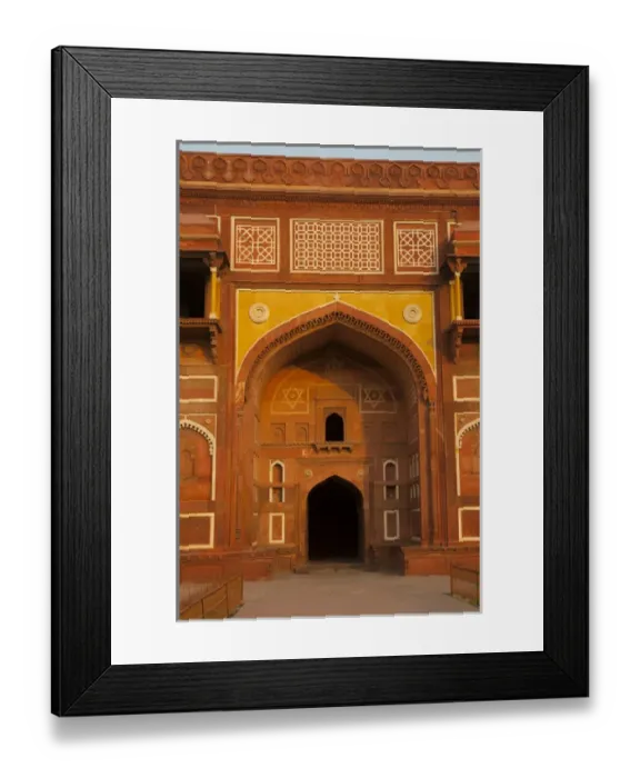 Framed Print : Jahangiri mahal, Agra Fort, Agra, Uttar Pradesh, India